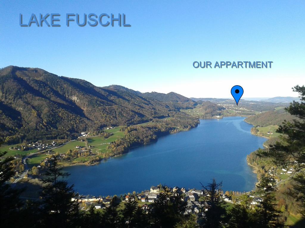Ferienwohnung Nahe Fuschlsee, Hof Bei Salzburg Exteriör bild